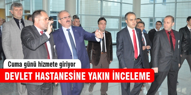 İnegöl Devlet Hastanesi'ne yakın inceleme!