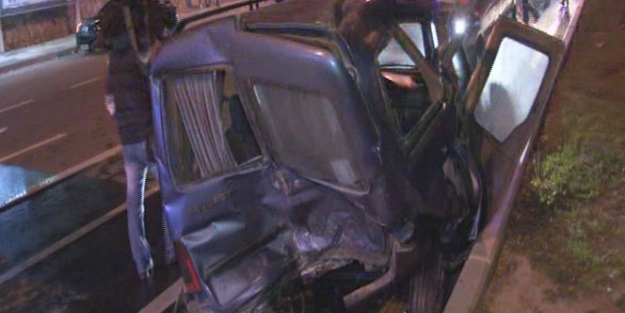 Başkentte kaza, 1'i ağır 2 yaralı