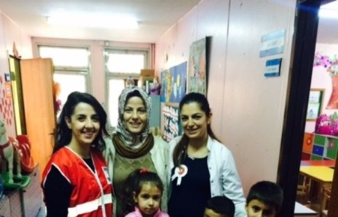 Kızılaycılar Minik Öğrencileri Ziyaret Etti