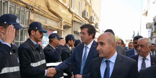 Ekonomi Bakanı Zeybekci, Kilis Belediyesi’ni Ziyaret Etti