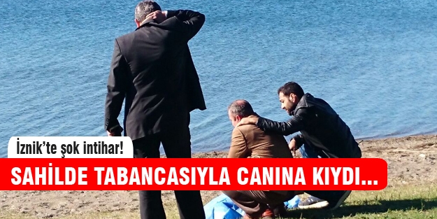 İznik'te intihar şoku!
