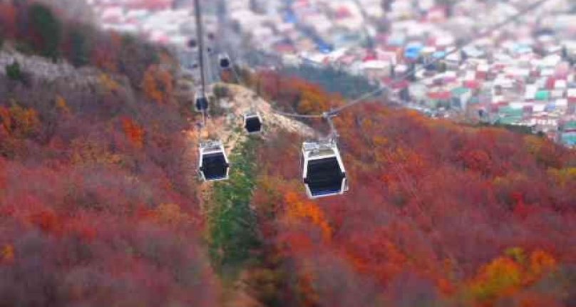 Bursa'da teleferik seferlerine şiddetli rüzgar engeli