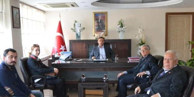 Chp’den Kaymakam Güven’e Hoşgeldin Ziyareti