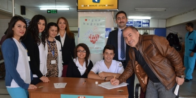 Kula Devlet Hastanesi’nde Organ Bağış Standı Açıldı