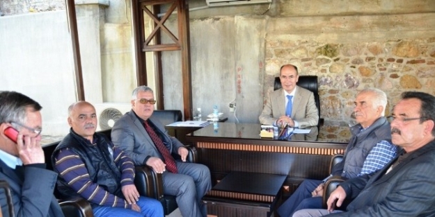 Ayvalık Esnafından Kaymakam Nazlı’ya Ziyaret