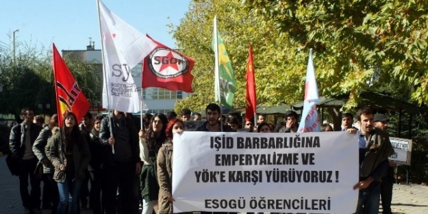 Eskişehir’de Yök Protestosu