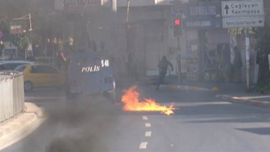 Okmeydanı'nda olaylar çıktı!