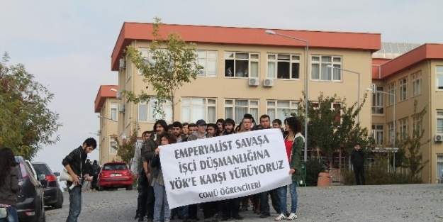 Çanakkale’de Yök Protestosu