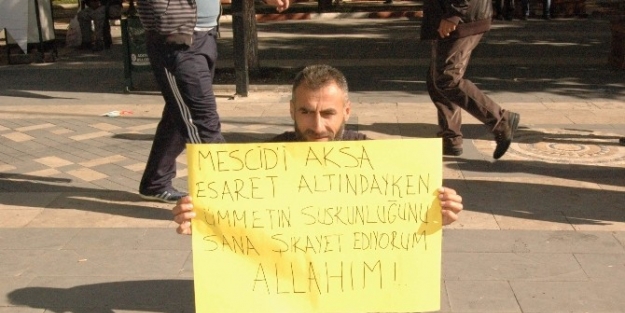 Adıyaman’da Tek Kişilik Eylem