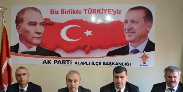 Ak Parti Alaplı’da Yavuz’la Devam Kararı Aldı
