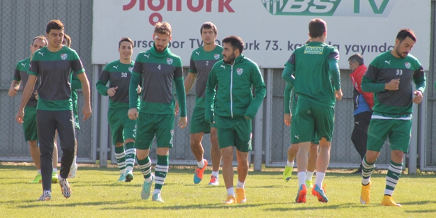 Bursaspor'da keyifler yerinde