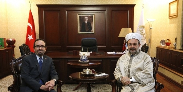 Diyanet İşleri Başkanı Görmez, Abd Büyükelçisi Bass İle Biraraya Geldi