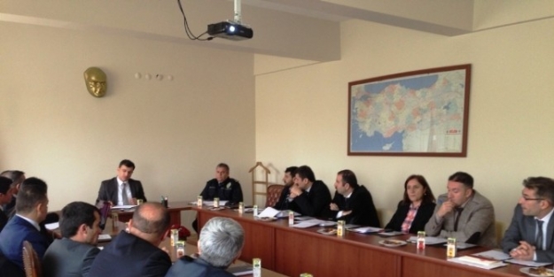 İlçe Kurum Amirleri Toplantısı Yapıldı