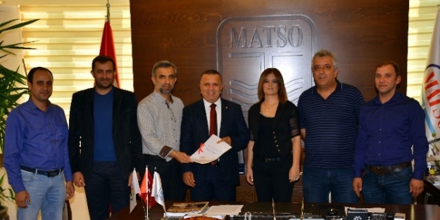 Manavgat Gazeteciler Cemiyeti’nden Matso’ya Ziyaret