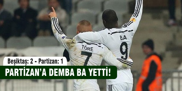 Beşiktaş: 2 - Partizan: 1