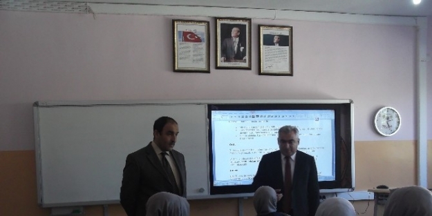 İl Milli Eğitim Müdürü Aslan’dan İmam Hatip Lisesi’ne Ziyaret