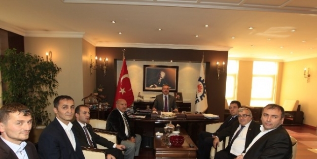 Gebze Belediye Başkanı Köşker’e Düzce’den Ziyaret