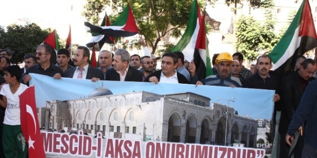 Mescid-i Aksa Baskınına Protesto