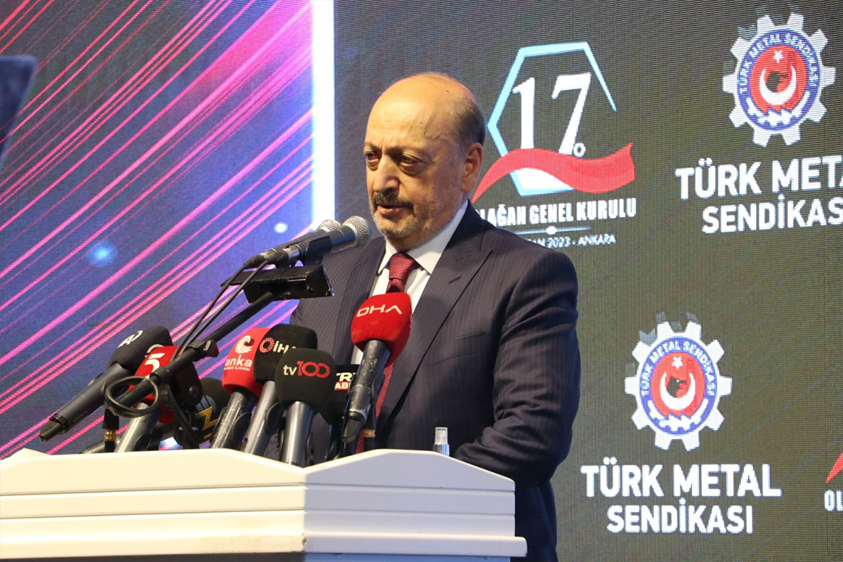 Bakan Bilgin: 'Sermayenin emek düşmanlığı yapmasına izin vermeyiz'