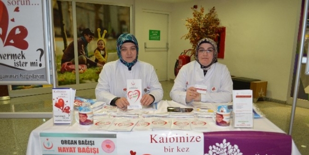 Palerium Avm ‘de Organ Bağışı Standı Açıldı