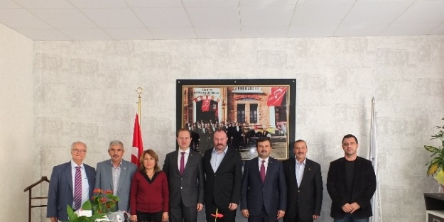 Etb’den Edirne Barosu Ve Sgk’ya Ziyaret