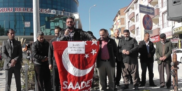 Kulu’da İsrail’e Tepki Açıklaması