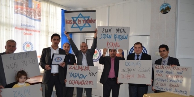 Selendi Eğitim Bir Sen, İsrail’i Kınadı