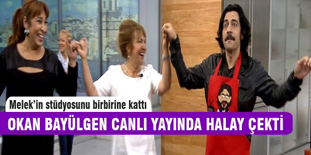 Okan Bayülgen canlı yayında halay çekti!