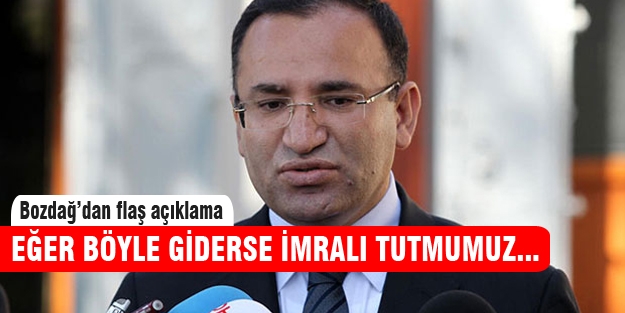 Bekir Bozdağ'dan flaş açıklama! Tutumumuz değişebilir