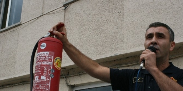 Yangın Anında Paniklemeyin