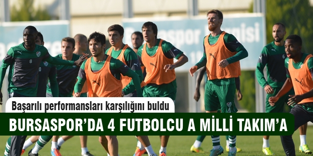 Timsah'tan A Milli'ye 4 futbolcu!