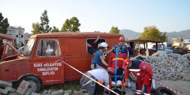 Umke Bölge Tatbikatı Söke’de Yapıldı