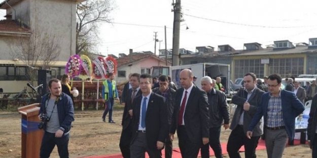 Hayrabolu Sanayi Sitesi Kooperatifi Yeni İş Yeri İnşaatinin Temeli Törenle Atıldı
