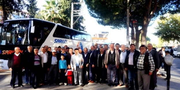 Çiftçiler Uluslararası Tekno Tarım Fuarını Gezdi