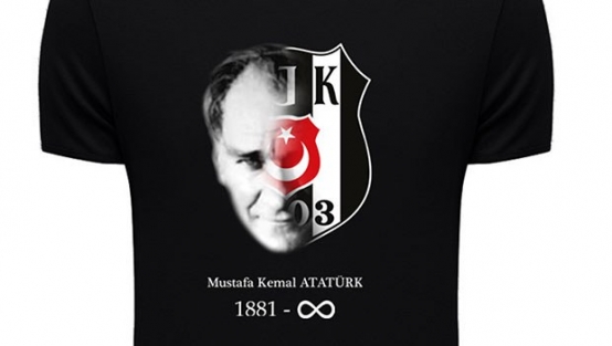 Beşiktaş'tan özel Atatürk tişörtü