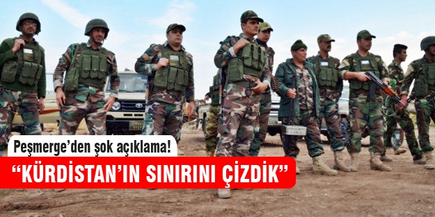 Peşmerge komutanı “Kürdistan'ın sınırını çizdik“