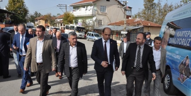 Başkan Üzülmez, Arslanbey Ve Şefkatiye’yi Gezdi