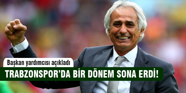 Trabzonspor'da bir dönem bitti!