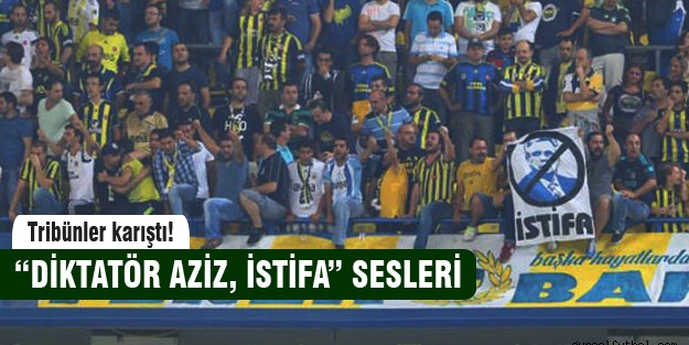 Kadıköy'de 'Diktatör Aziz Yıldırım' sesleri!