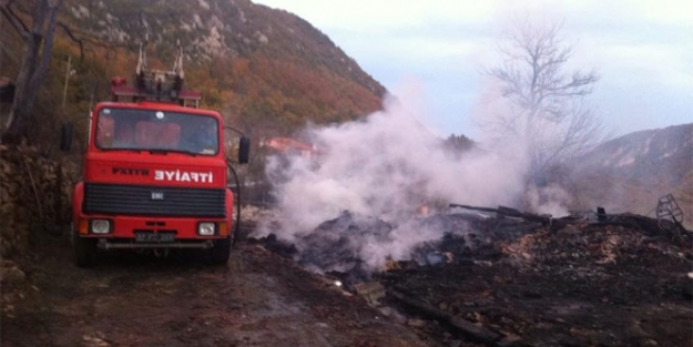 Kastamonu'da korkutan yangın