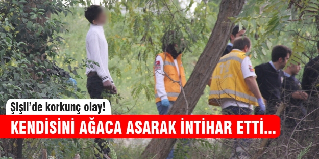 Şişli'de korkunç intihar