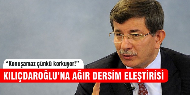 Başbakan'dan, Kılıçdaroğlu'na korkaklık suçlaması!