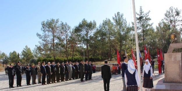 Samsat İlçesinde Atatürk’ü Anma Programı Düzenlendi