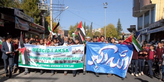 Siverek Kudüs Platformu’ndan İsrail’e Kınama