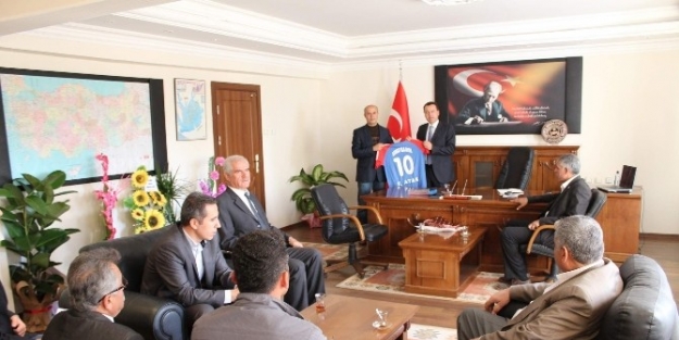 Samsat Spor’dan Kaymakam Atak’a Ziyaret
