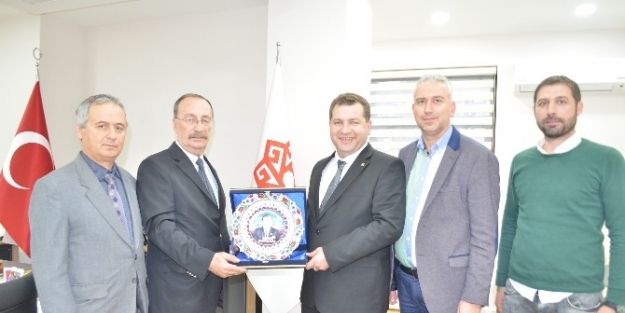 Başkan Yılmaz’a Ziyaretçi Akını