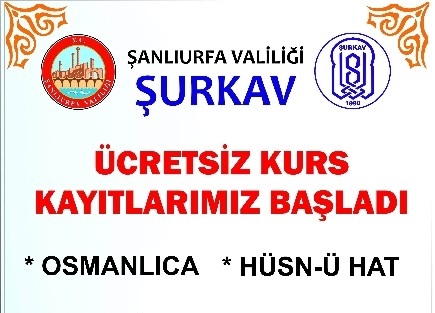 Şurkav’dan Ücretsiz Osmanlıca Ve Hat Kursu Kayıtları