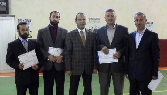 Çat’ta Başarılı Din Görevlileri Ödüllendirildi