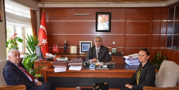 Ergene Belediye Başkanı Yüksel’den Çorlu Kaymakamı Levent Kılıç’a Ziyaret