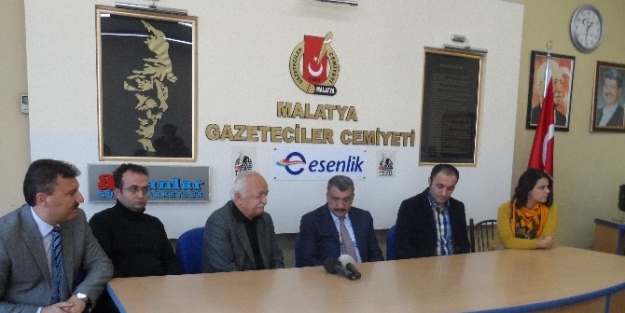 Battalgazi Belediye Başkanı Gürkan’dan Gazeteciler Cemiyetine Ziyaret